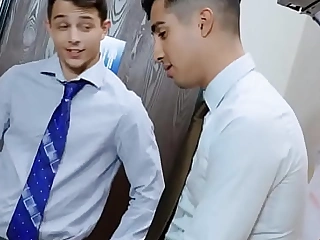 Office clerks fuck ripening