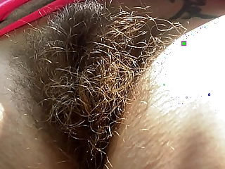 hairy bush smoking outdoor two cigarettes