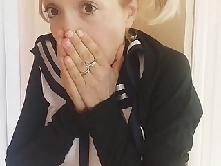 Poor schoolgirl on his return home he found something terrible close to look forward her but he has an interesting penis and she wants close to lose her virginity