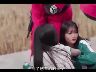 ModelMedia Asia - vagina Game 2 EP1 - Black man all over thick 26cm cock fuck the competitor's vagina like crazy!