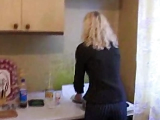 Russian mom by young gentleman