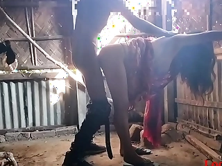 Red Saree Wife Alfresco Blowjob ( Documented Video By Localsex31)