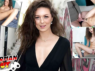 GERMAN SCOUT - SKINNY COLLEGE GIRL ISABELLA Apple of someone's eye UP AND FUCKED