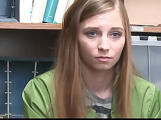 TeenRobber - Tiny Blonde Shoplifter Agrees To Have Coitus Respecting Officer Be required be beneficial to No Charges - Ava Parker