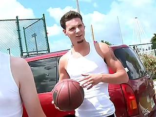 Temptation bus - athletic hottie noah well up gets tricked come by having gay sexual connection with john stone