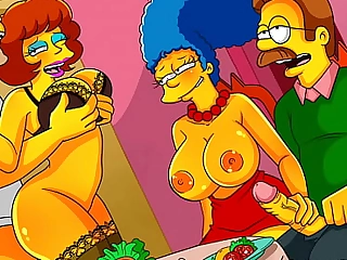 Reappearing the kindness! Novelty wives! The Simptoons, Simpsons porn