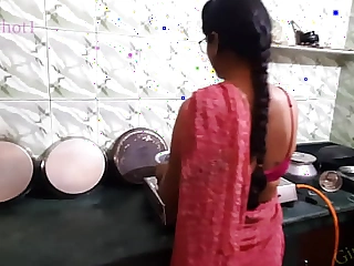 Indian Bhabi Fucked in Kitchen by Devar - Bhabi in Overheated Saree